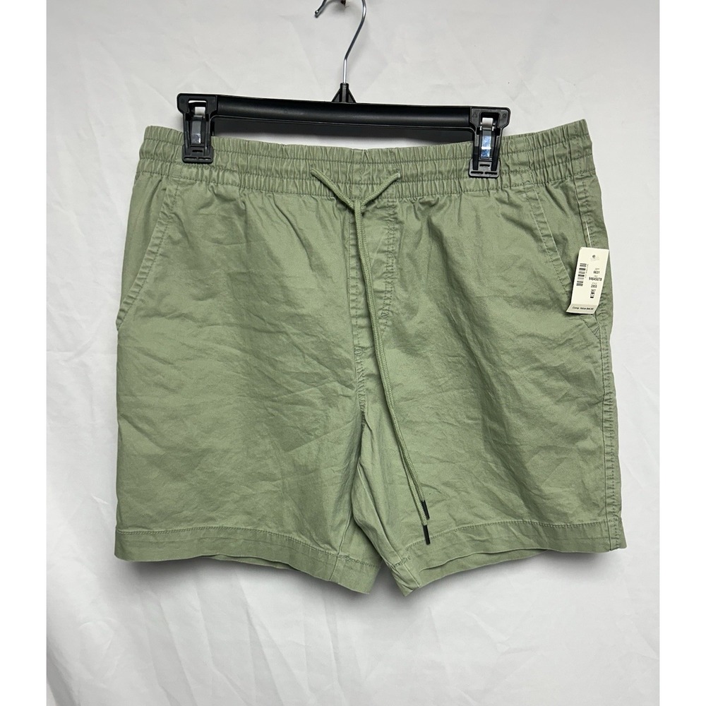 NWT Aeropostale All-Day Pull On Jogger Shorts, Elastic Waist Green Men's Medium